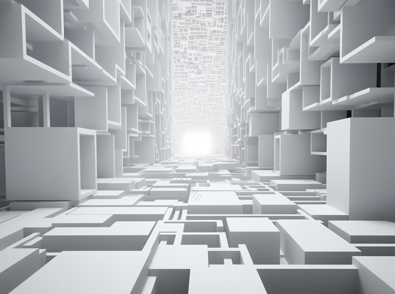 白色立体创意空间c4d渲染简约背景,高清,摄影图,摄影图片,图片大全,摄影图免费下载